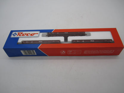 Roco H0 - 44085 - 3-delige set platte wagens van de NS