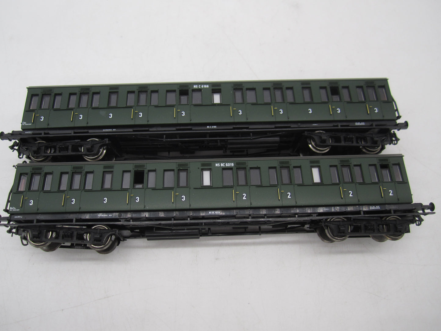 Piko H0 - 58078 - 2-delige set personenwagens 2e/3e klas en 3e klas van de NS