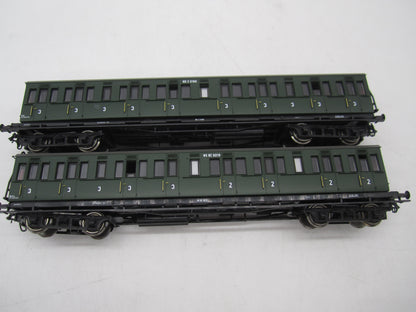 Piko H0 - 58078 - 2-delige set personenwagens 2e/3e klas en 3e klas van de NS