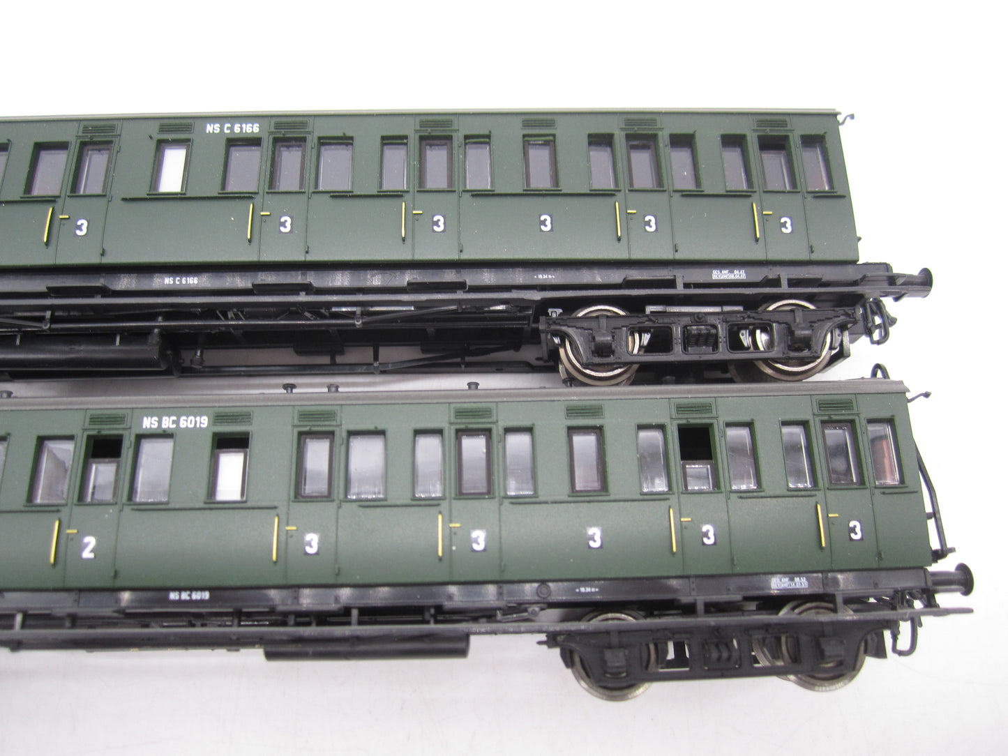 Piko H0 - 58078 - 2-delige set personenwagens 2e/3e klas en 3e klas van de NS