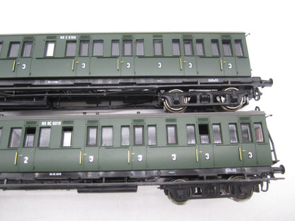 Piko H0 - 58078 - 2-delige set personenwagens 2e/3e klas en 3e klas van de NS