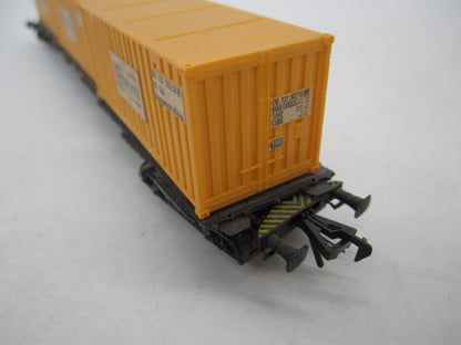 Röwa H0 - 2026 - Containerwagen met 3 containers van de DB