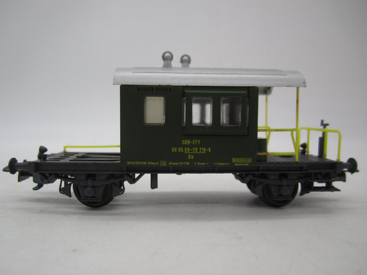 Liliput H0 - 245 - Begeleidingswagen 'Sputnik' van de SBB