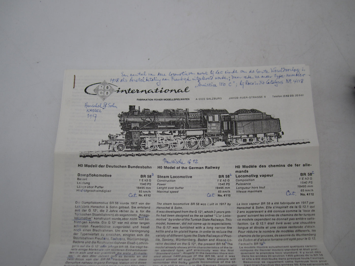 Roco H0 - 5118 - Stoonloc met tender Serie 150 C van de SNCF