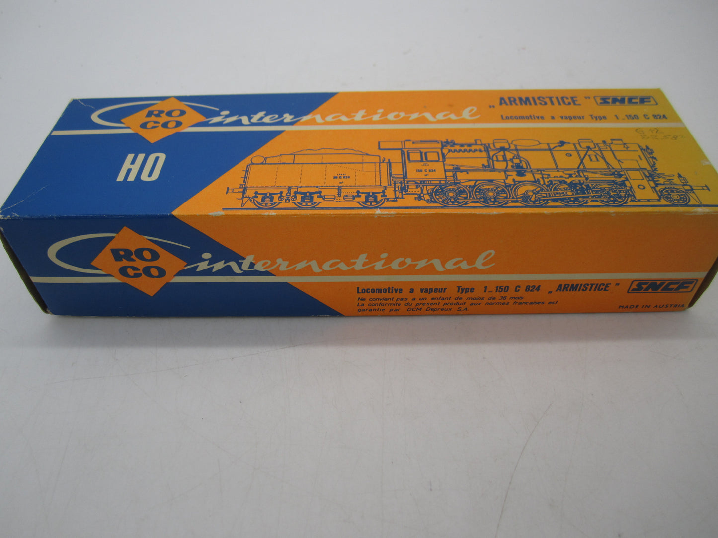 Roco H0 - 5118 - Stoonloc met tender Serie 150 C van de SNCF