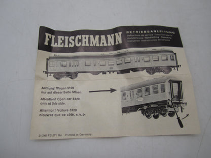 Fleischmann H0 - 5156 - Personenrijtuig "Grolsch" van de NS, met verlichting