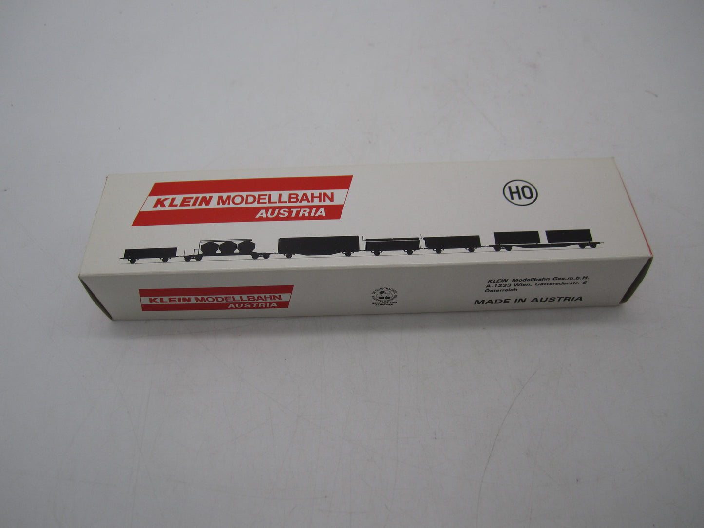 Kleinbahn H0 - 264C - Containerdraagwagen van de NMBS