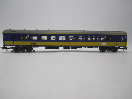 Märklin H0 - 4165 - Personenwagen 2e klas van de NS, met verlichting