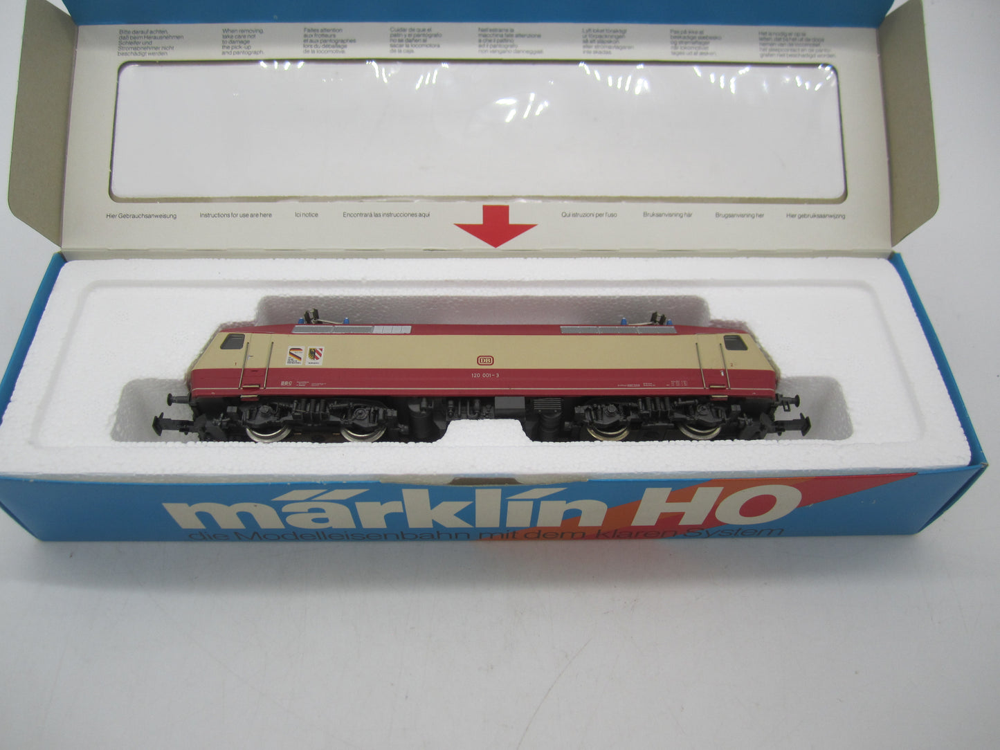Märklin H0 - 3153 - E-loc, BR 120 TEE van de DB - Analoog