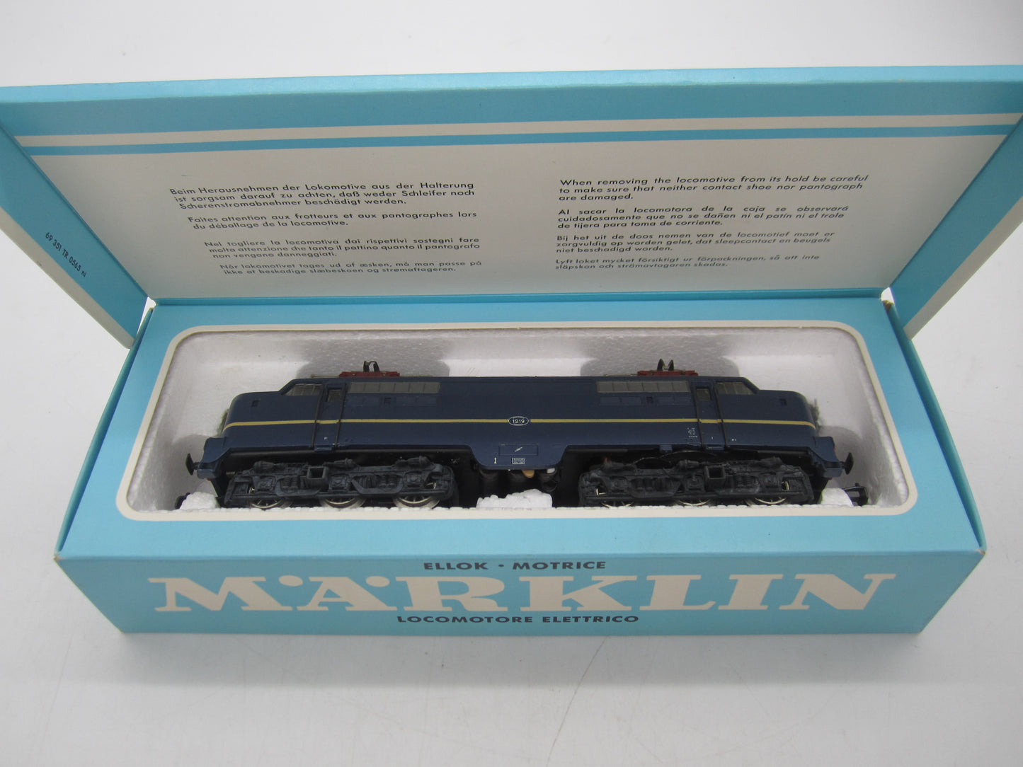 Märklin H0 - 3051 - E-loc, Serie 1200 van de NS - Analoog