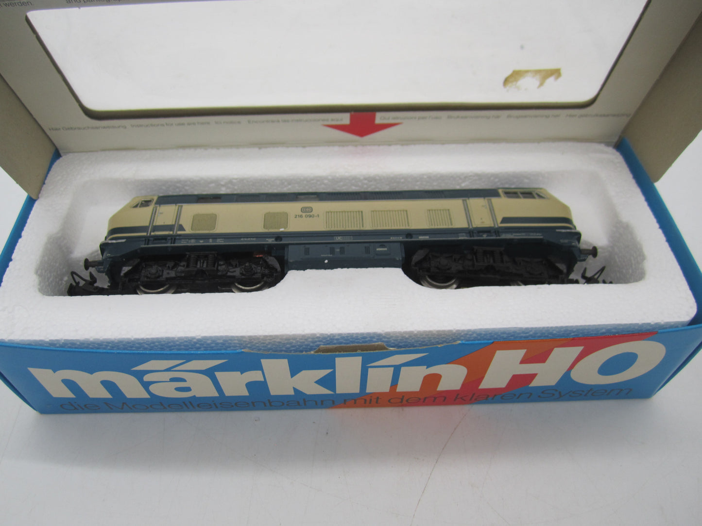 Märklin H0 - 3074 - Dieselloc, BR 216 van de DB - Analoog