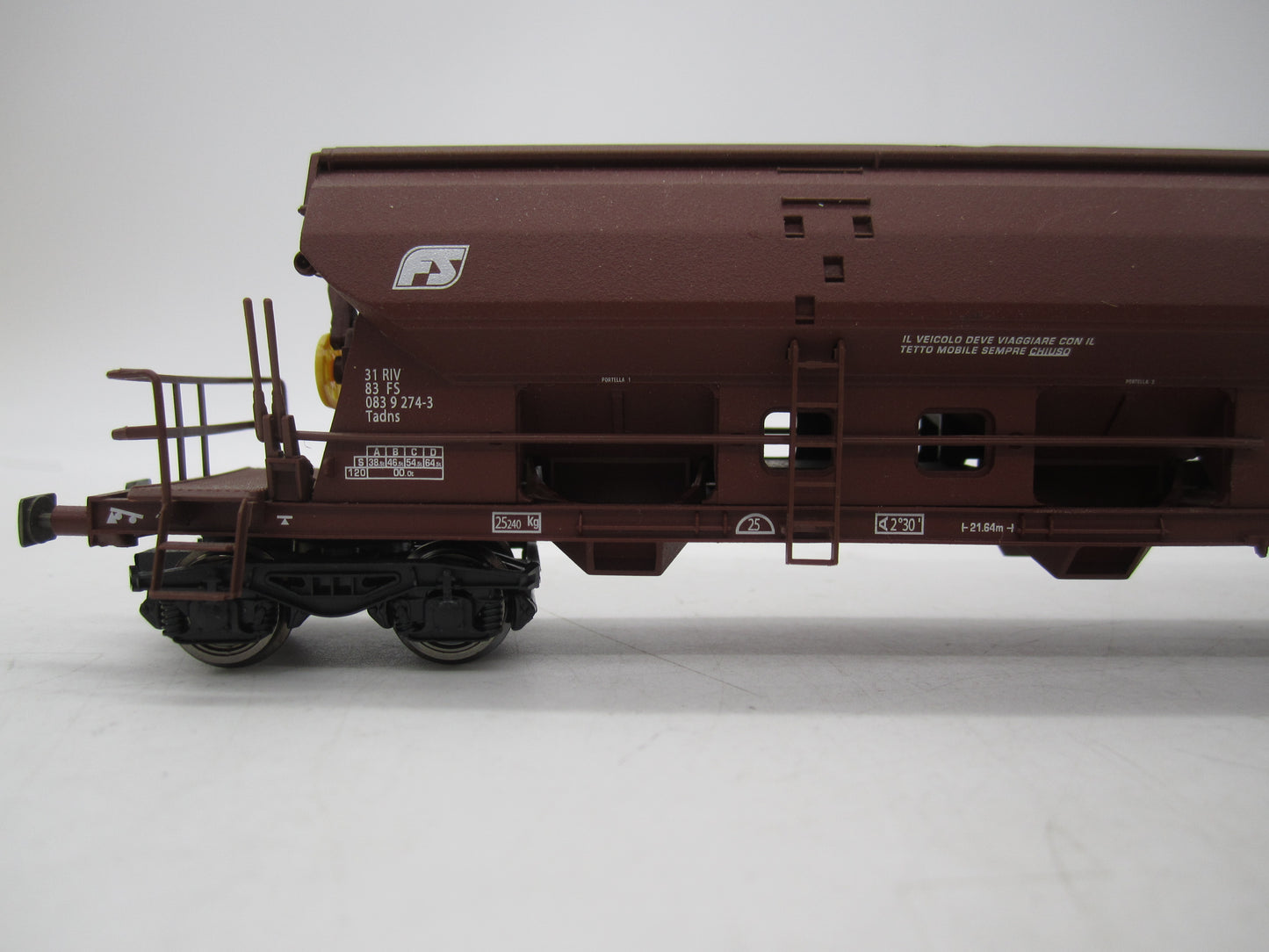 Roco H0 - 66371 - Zwenkdak zelflosser van de FS