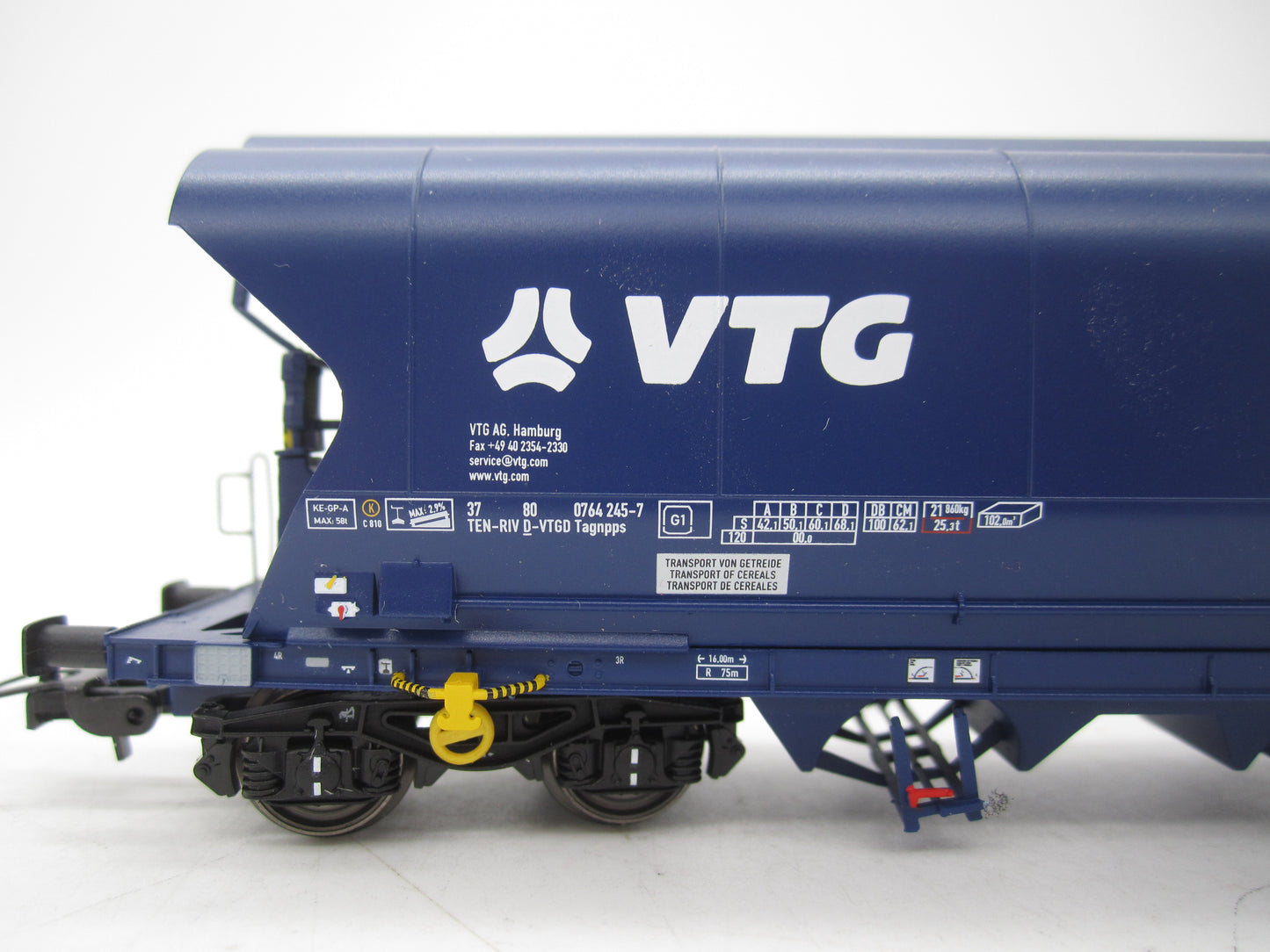 NME H0 - 504679 - Graanwagen "VTG" Tagnpps