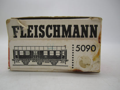 Fleischmann H0 - 5090 - Personenwagen 2e klas en bagagedeel van de DB