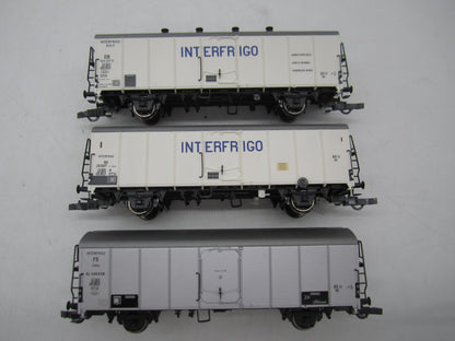 Brawa H0 - 2040 - 3-delige koelwagenset van de DB/FS/NS