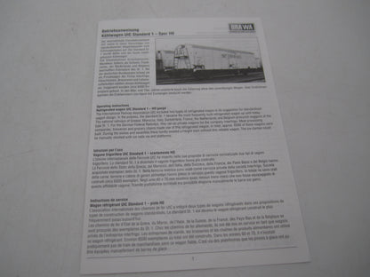 Brawa H0 - 2040 - 3-delige koelwagenset van de DB/FS/NS