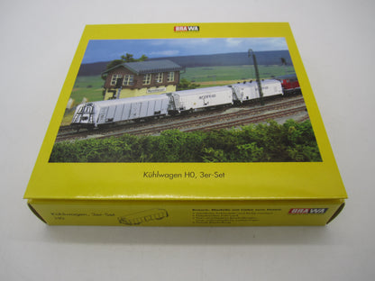 Brawa H0 - 2040 - 3-delige koelwagenset van de DB/FS/NS