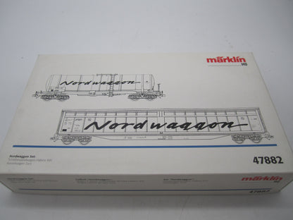 Märklin H0 - 47882 - 2-delige wagenset "Nordwaggon" van de SJ
