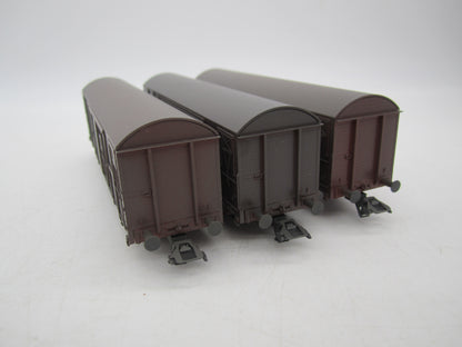 Märklin H0 - 47313 - 3-delige goederenwagenset van de NS, geweatherd
