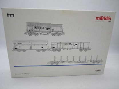 Märklin H0 - 46220 - 4-delige goederenwagenset van de DB Cargo