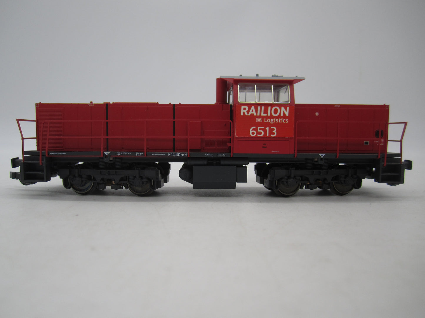Trix H0 - 2545 - Dieselloc, Serie 6500 van de DB Railion - Digitaal voorbereid
