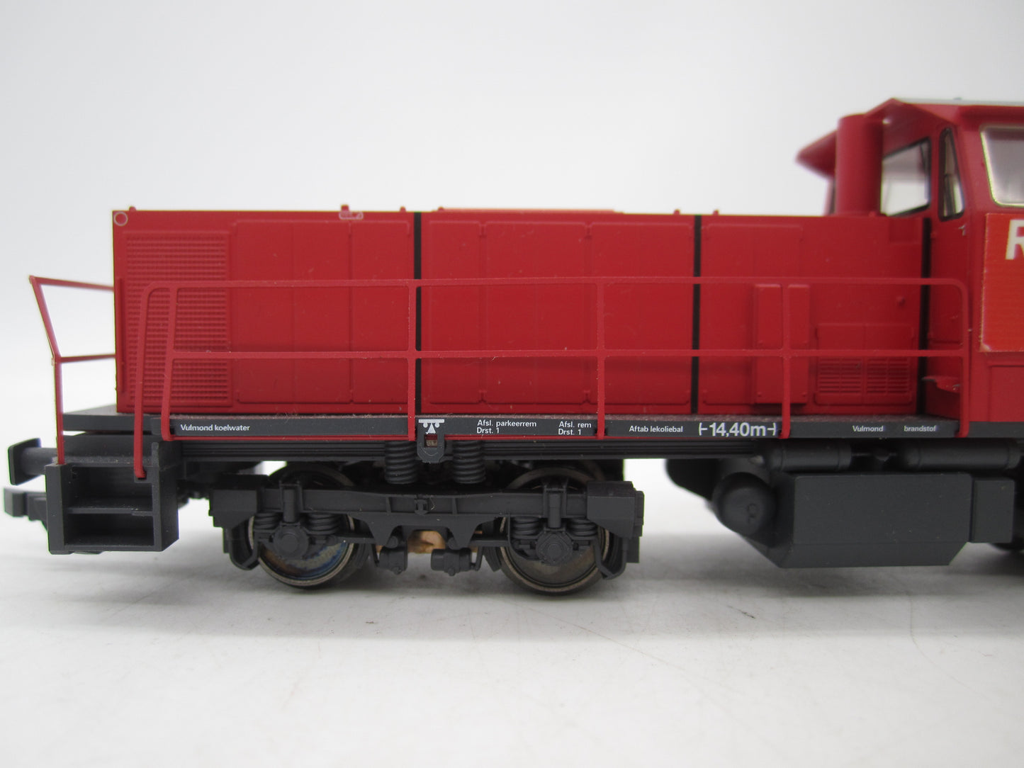 Trix H0 - 2545 - Dieselloc, Serie 6500 van de DB Railion - Digitaal voorbereid