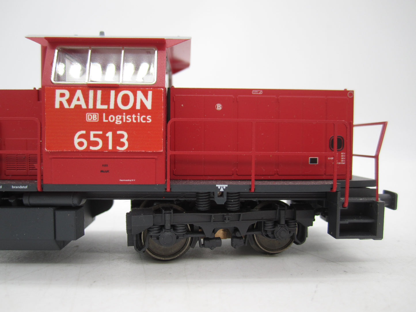 Trix H0 - 2545 - Dieselloc, Serie 6500 van de DB Railion - Digitaal voorbereid