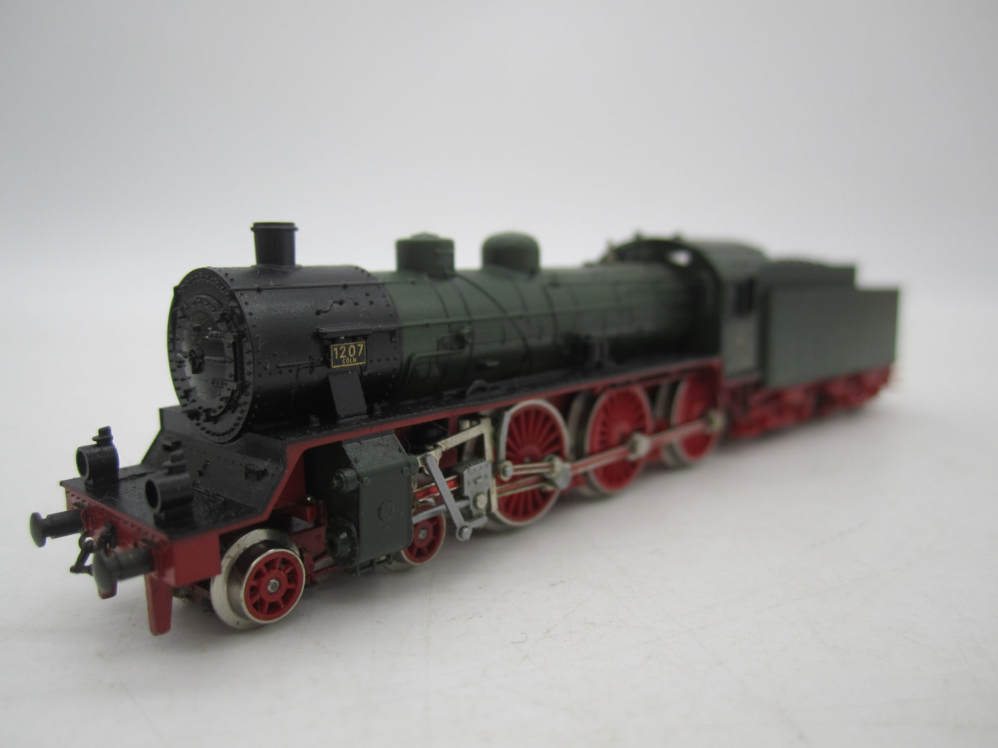 Minitrix N - 51 2088 00 - Stoomloc met tender, S 10.2 van de KPEV