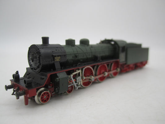 Minitrix N - 51 2088 00 - Stoomloc met tender, S 10.2 van de KPEV