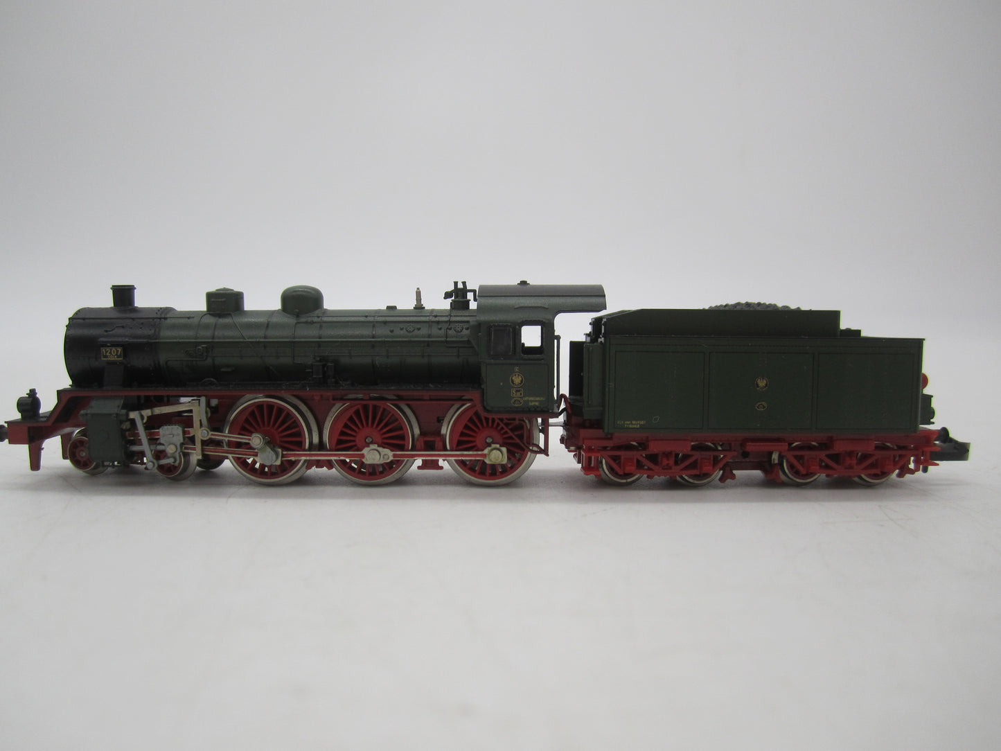 Minitrix N - 51 2088 00 - Stoomloc met tender, S 10.2 van de KPEV