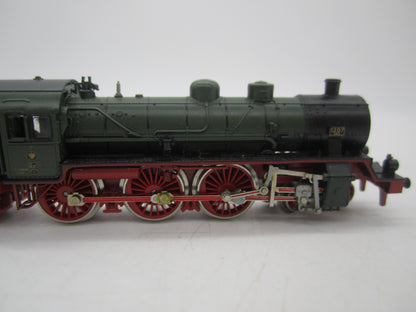 Minitrix N - 51 2088 00 - Stoomloc met tender, S 10.2 van de KPEV