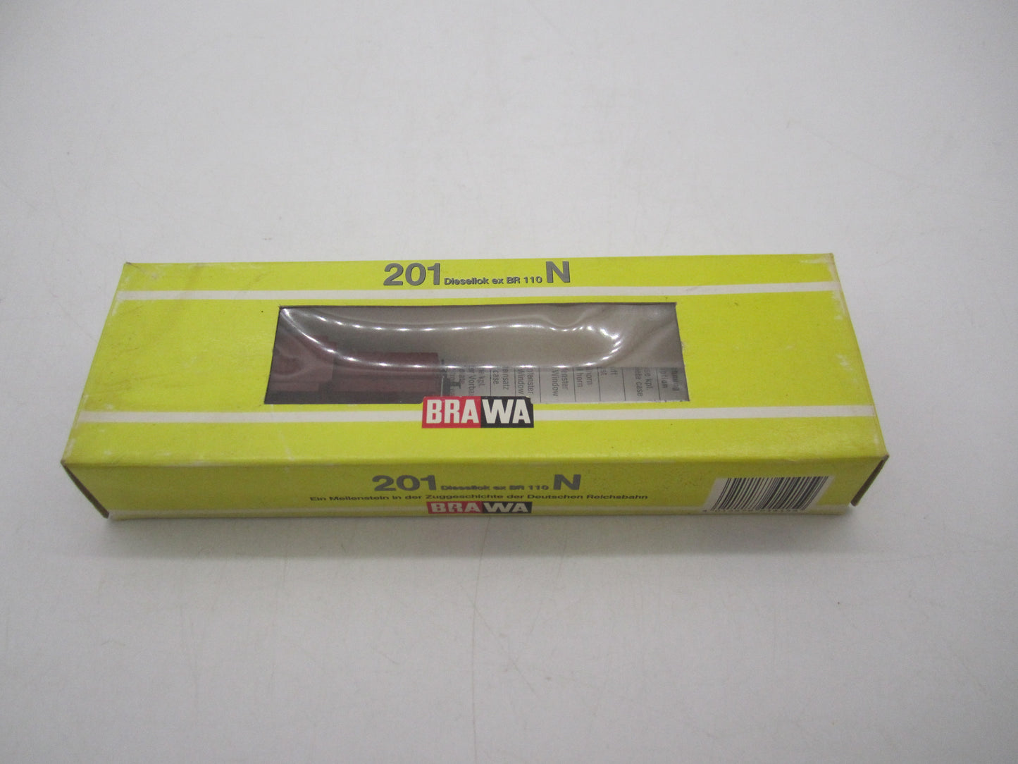 Brawa N - 1415 - Dieselloc, BR 201 van de DR