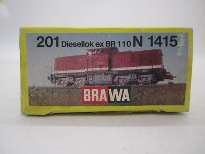 Brawa N - 1415 - Dieselloc, BR 201 van de DR