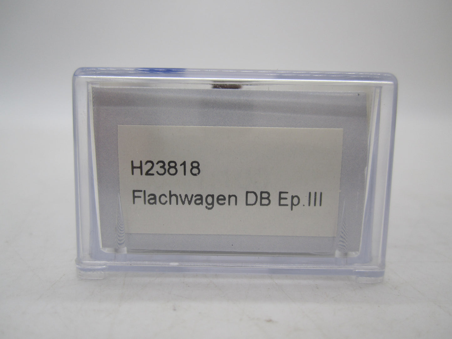 Hobbytrain N - H23818 - Platte wagen met truck van de DB