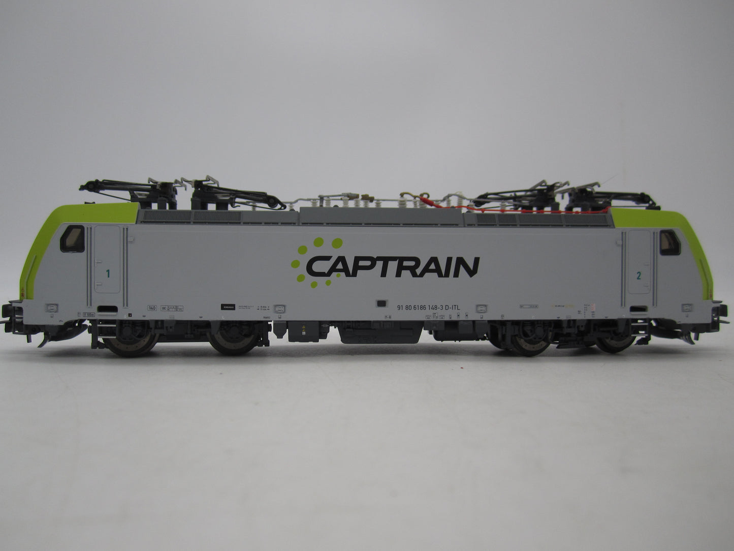 Piko H0 - 96736 - E-loc, BR 186 van Captrain - Digitaal