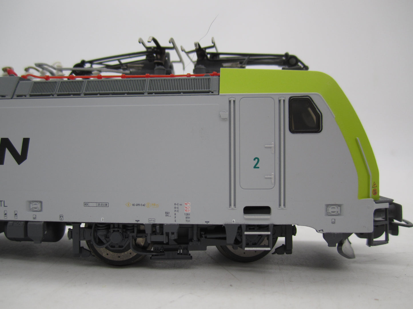 Piko H0 - 96736 - E-loc, BR 186 van Captrain - Digitaal