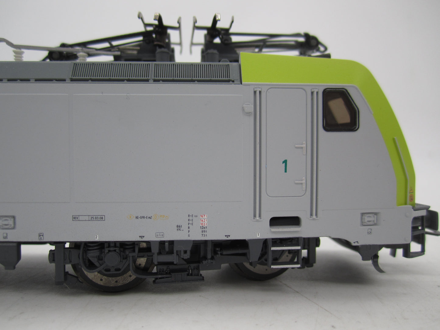 Piko H0 - 96736 - E-loc, BR 186 van Captrain - Digitaal