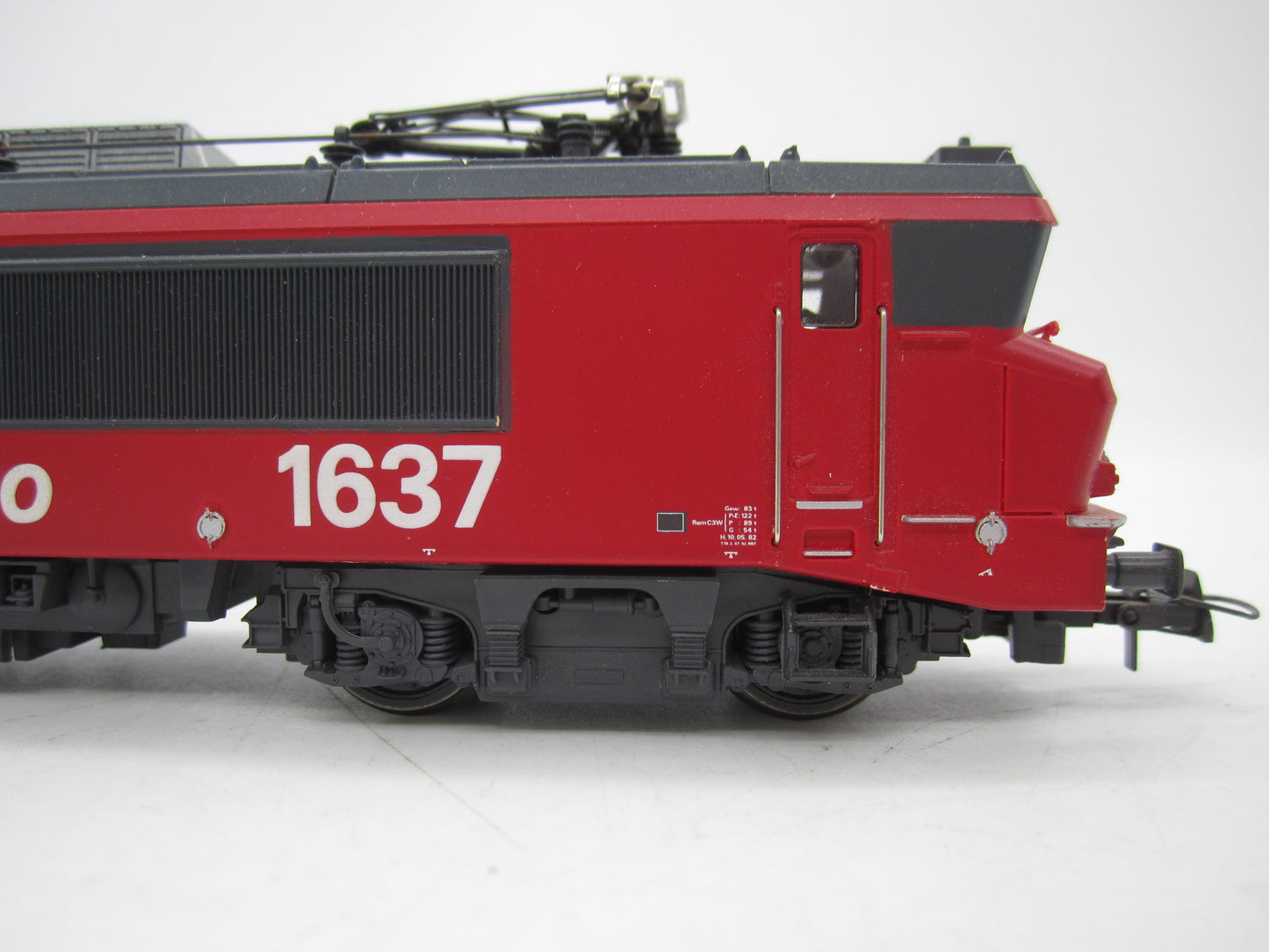 Roco H0 - 43787 - E-loc, Serie 1600 van de NS Cargo - Digitaal Voorbereid