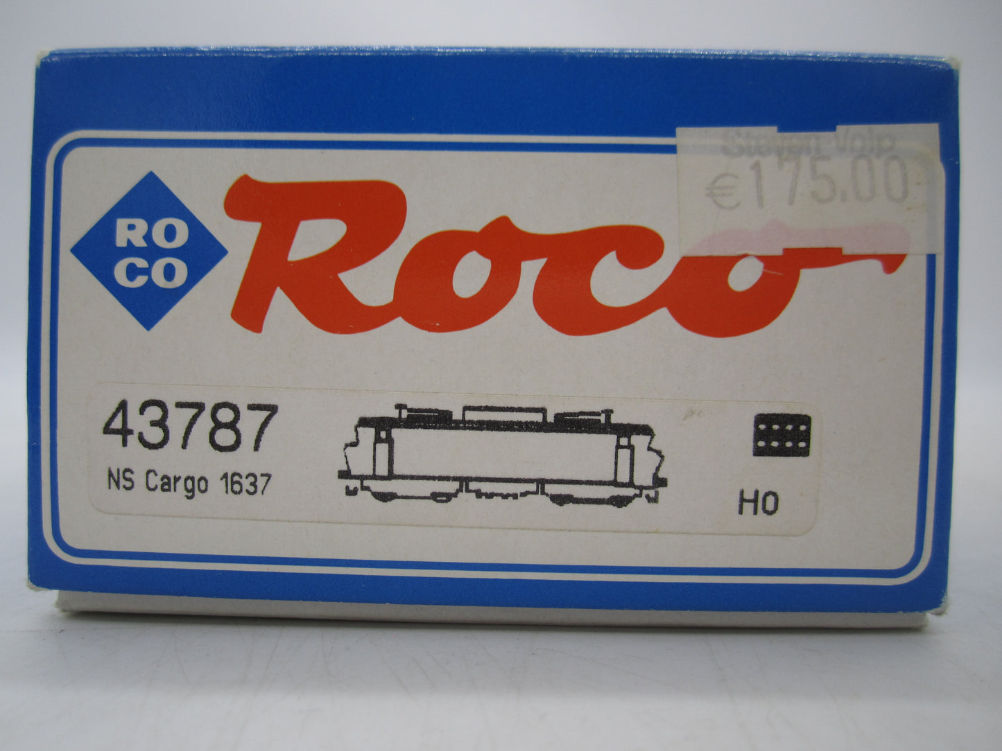 Roco H0 - 43787 - E-loc, Serie 1600 van de NS Cargo - Digitaal Voorbereid