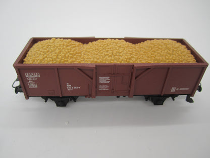 Märklin H0 - 2-assige hogeboordwagen van de DB, met lading