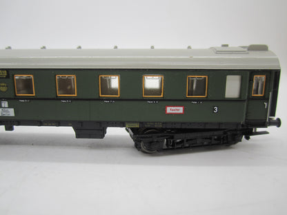 Minitrix N - 51 3071 00 - Personenrijtuig 3e klas van de DRG, met verlichting