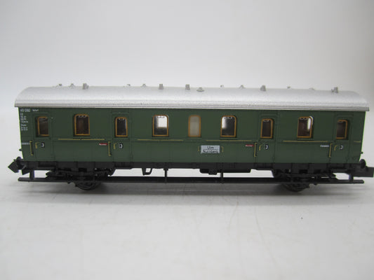 Minitrix N - 51 3058 00 - Personenrijtuig 2e/3e klas van de DB