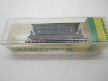 Minitrix N - 51 3002 00 - Personenwagen van de K.Bay.St.B.