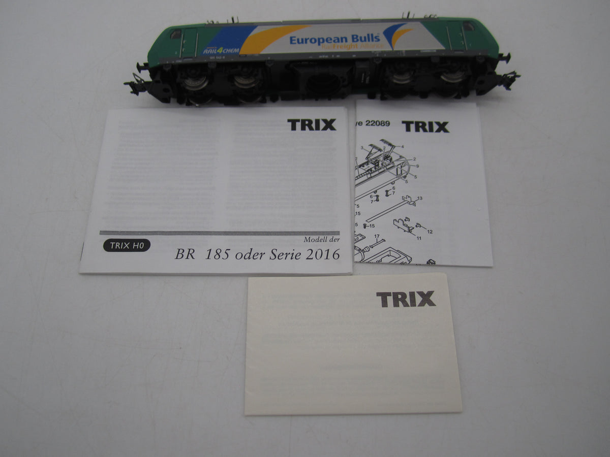 Trix H0 - 22089 - E-loc, BR 185 van Rail4Chem - Digitaal