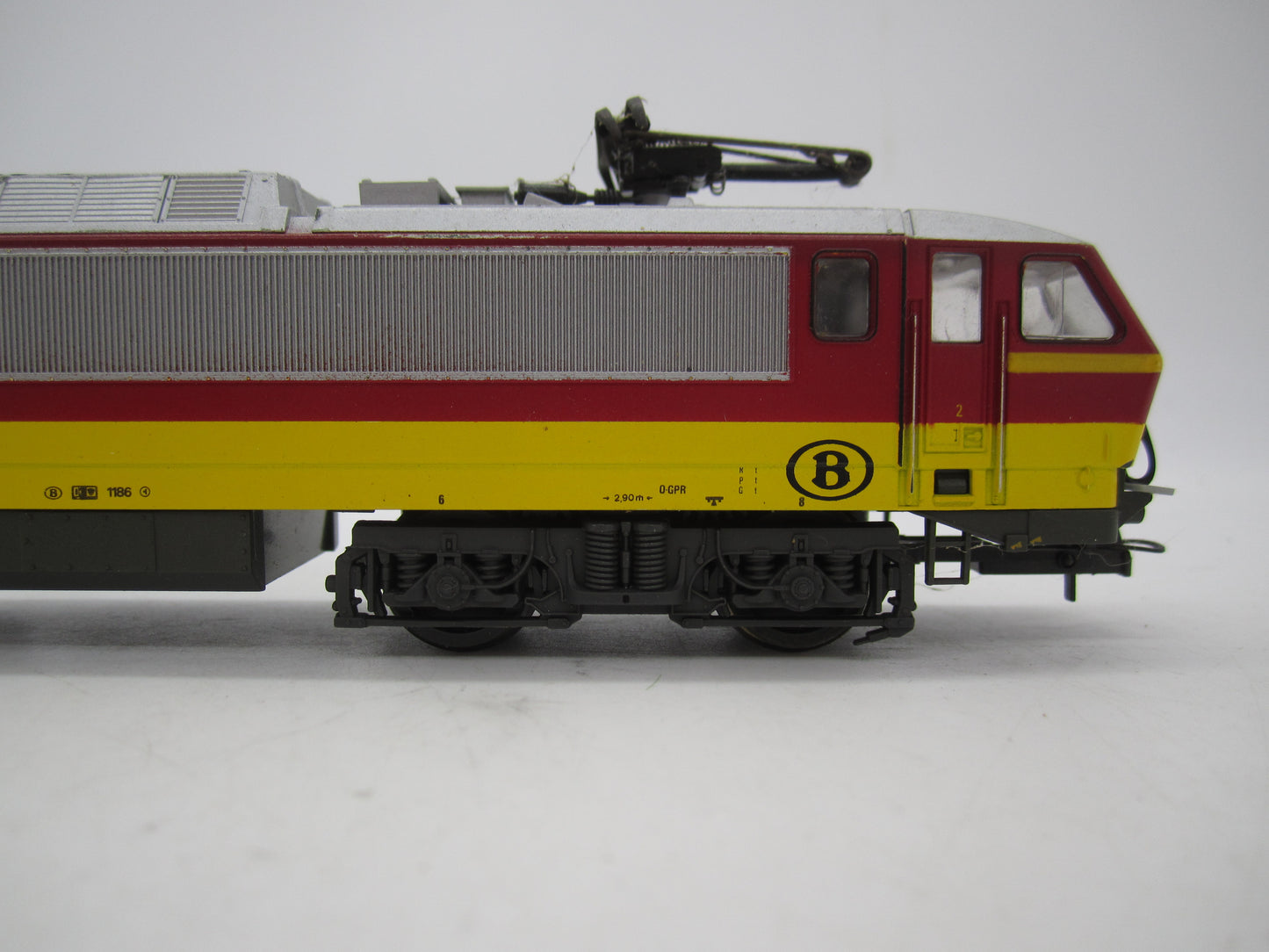 Lima H0 - 149817 - 4-delige Beneluxtrein, serie 1186 met 3 rijtuigen van de NS/NMBS - Digitaal Selectrix
