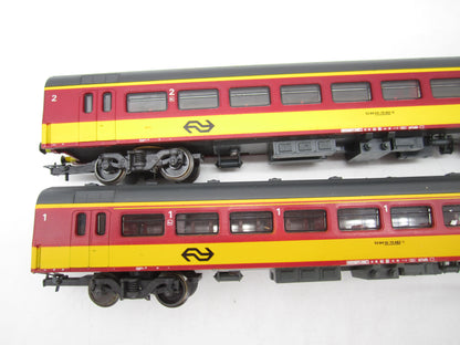 Lima H0 - 149817 - 4-delige Beneluxtrein, serie 1186 met 3 rijtuigen van de NS/NMBS - Digitaal Selectrix