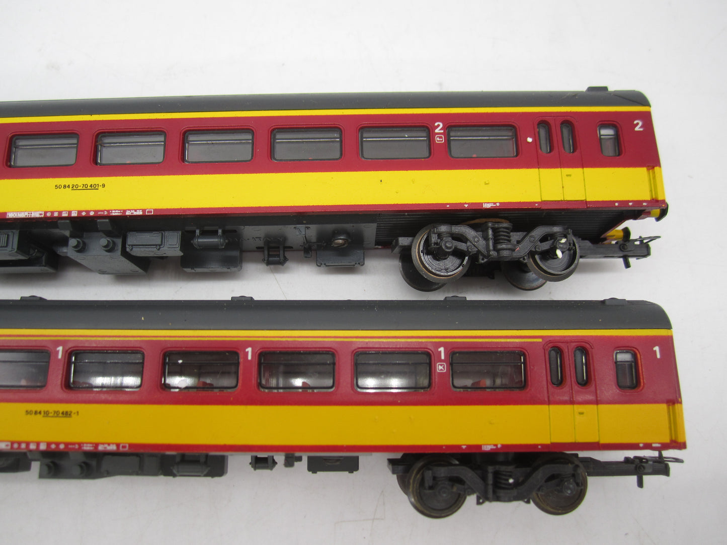 Lima H0 - 149817 - 4-delige Beneluxtrein, serie 1186 met 3 rijtuigen van de NS/NMBS - Digitaal Selectrix