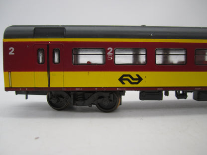 Lima H0 - 149817 - 4-delige Beneluxtrein, serie 1186 met 3 rijtuigen van de NS/NMBS - Digitaal Selectrix