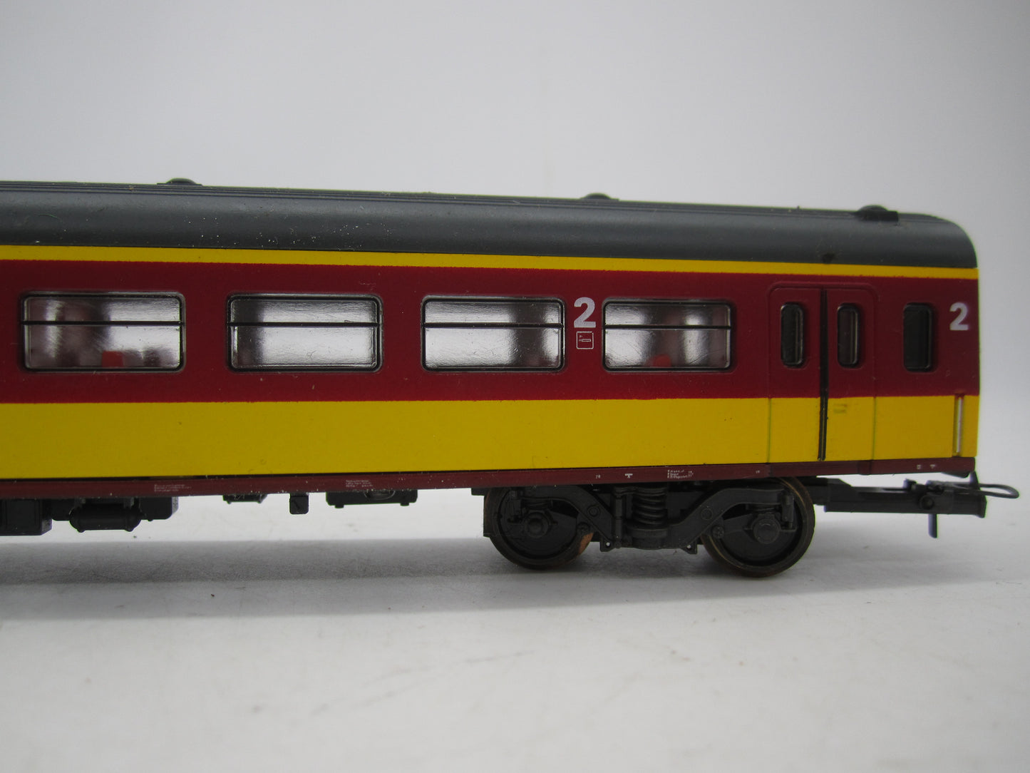 Lima H0 - 149817 - 4-delige Beneluxtrein, serie 1186 met 3 rijtuigen van de NS/NMBS - Digitaal Selectrix