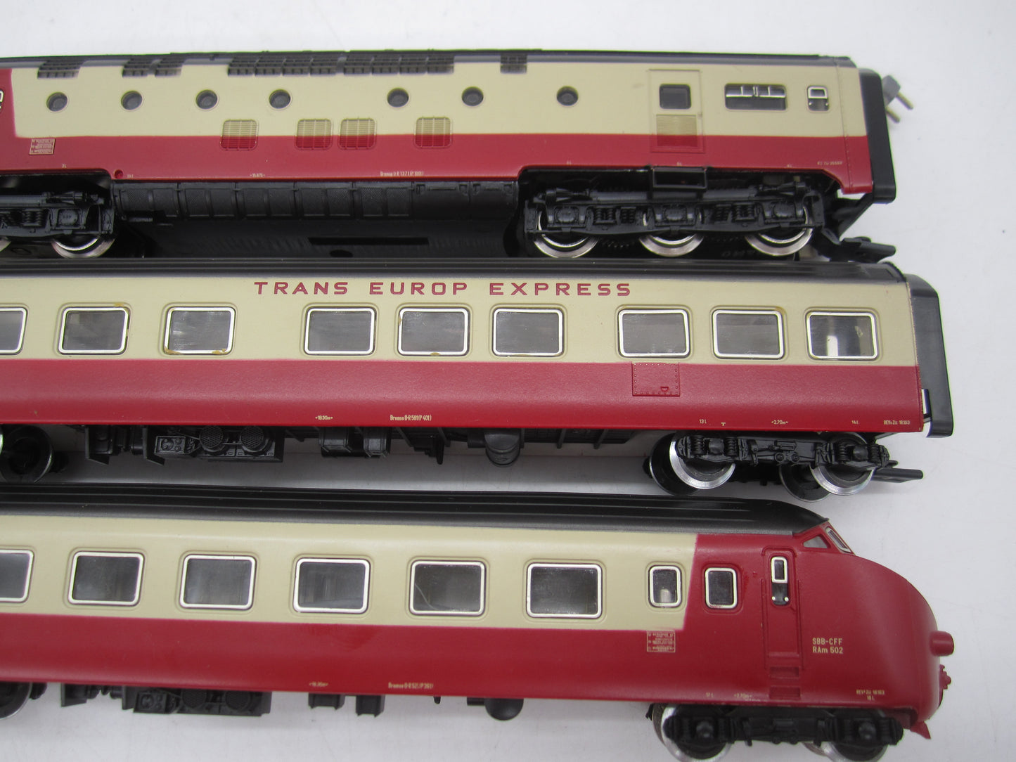 Märklin Hamo H0 - 8370 - 3-delige RAm TEE van de SBB-CFF/NS - Gelijkstroom